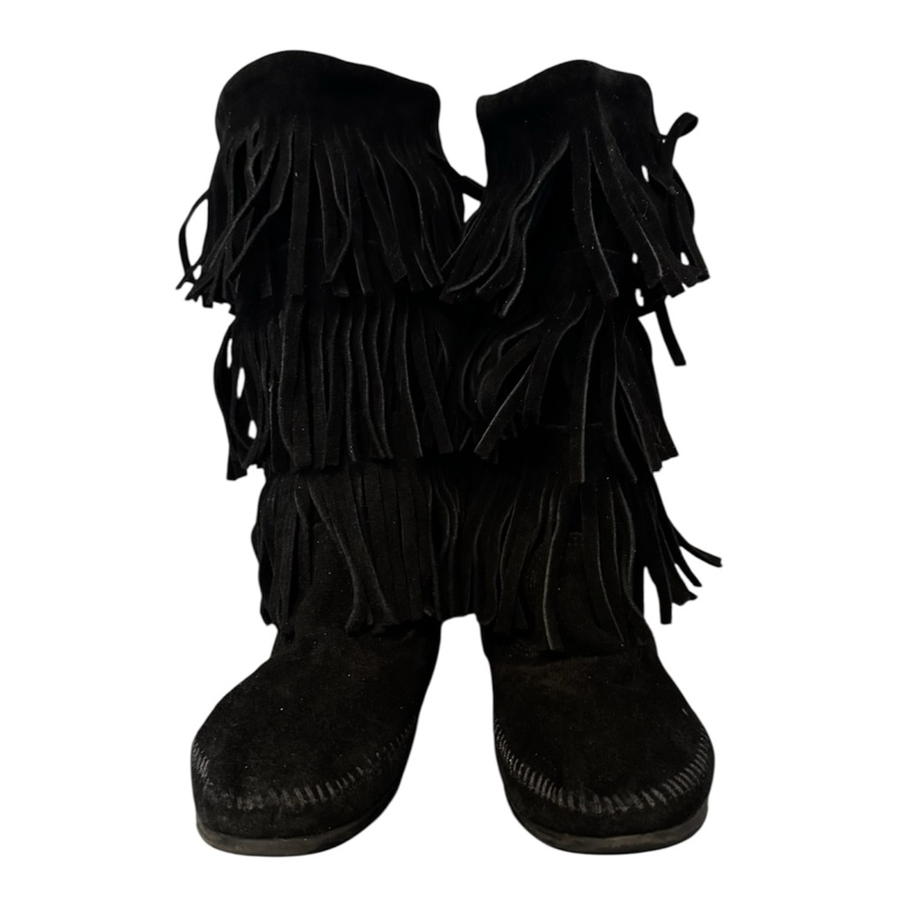 Minnetonka 3 Layer Suede Boots